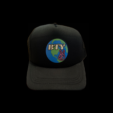 Load image into Gallery viewer, BTY Spring Collection &quot;Peace &amp; Love&quot; Trucker hat
