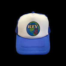 Load image into Gallery viewer, BTY Spring Collection &quot;Peace &amp; Love&quot; Trucker hat
