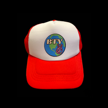 Load image into Gallery viewer, BTY Spring Collection &quot;Peace &amp; Love&quot; Trucker hat
